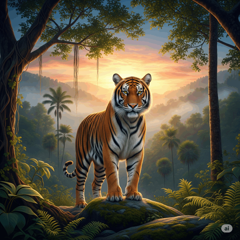 Harimau Raja Hutan yang Harus Dilestarikan