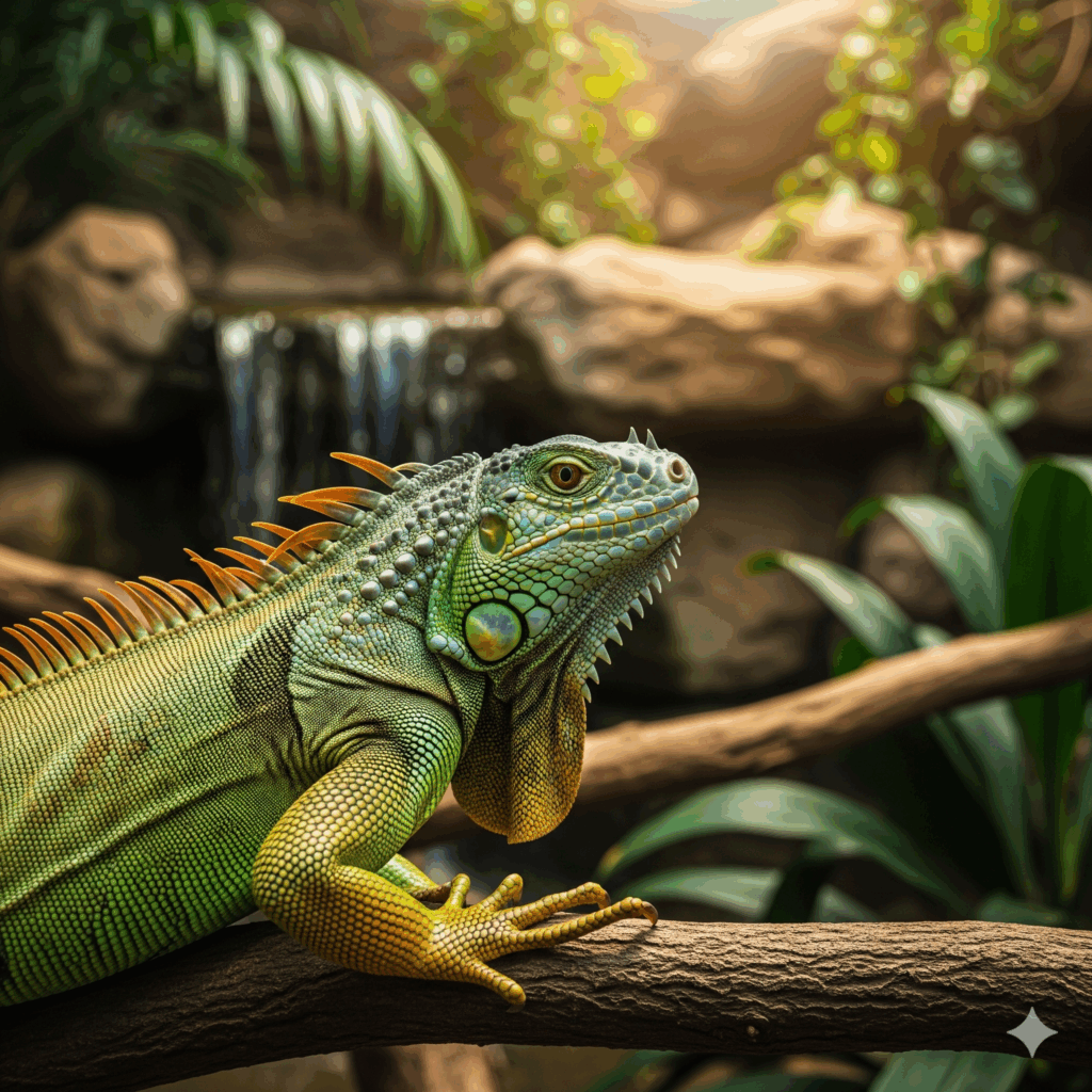 Iguana di Kebun Binatang: Pesona Reptil Eksotis yang Menarik Perhatian Publik